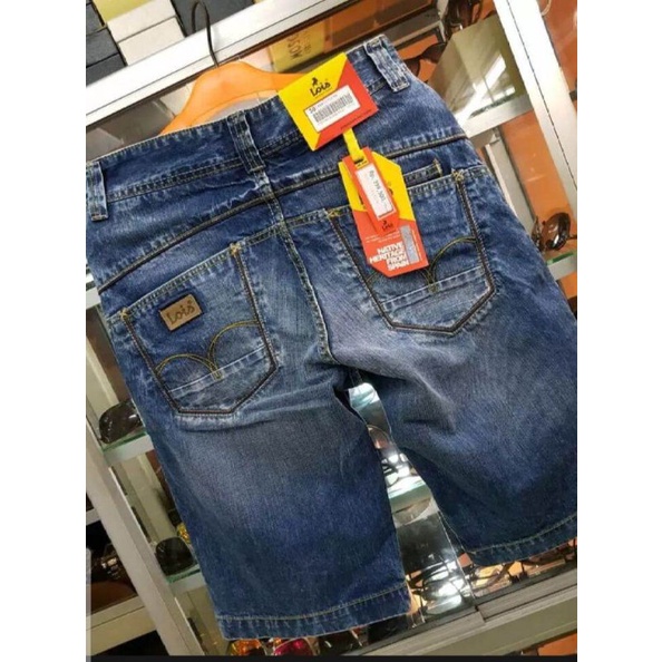Promo celana jeans lois pendek ori import//Jeans pria fashion kekinian