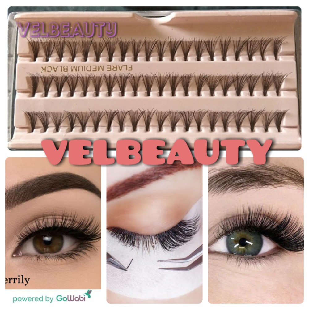 [BISA COD] BULU MATA TANAM / INDIVIDUAL LASHES REGULER / NATURAL ISI 60 POINT / eyelash extensions /