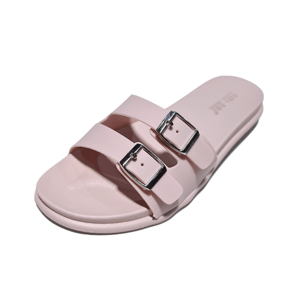 sandal jelly bara bara import sendal wanita karet barabara cewek JSL909B-2BW