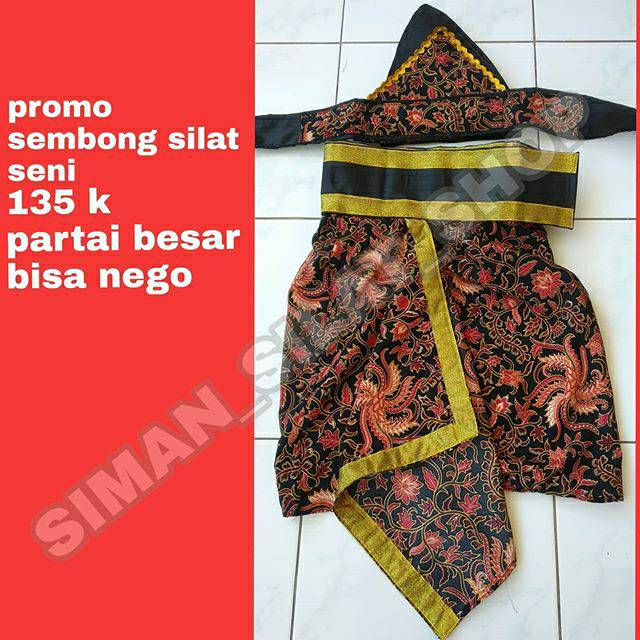 sembong silat songket silat seni murah