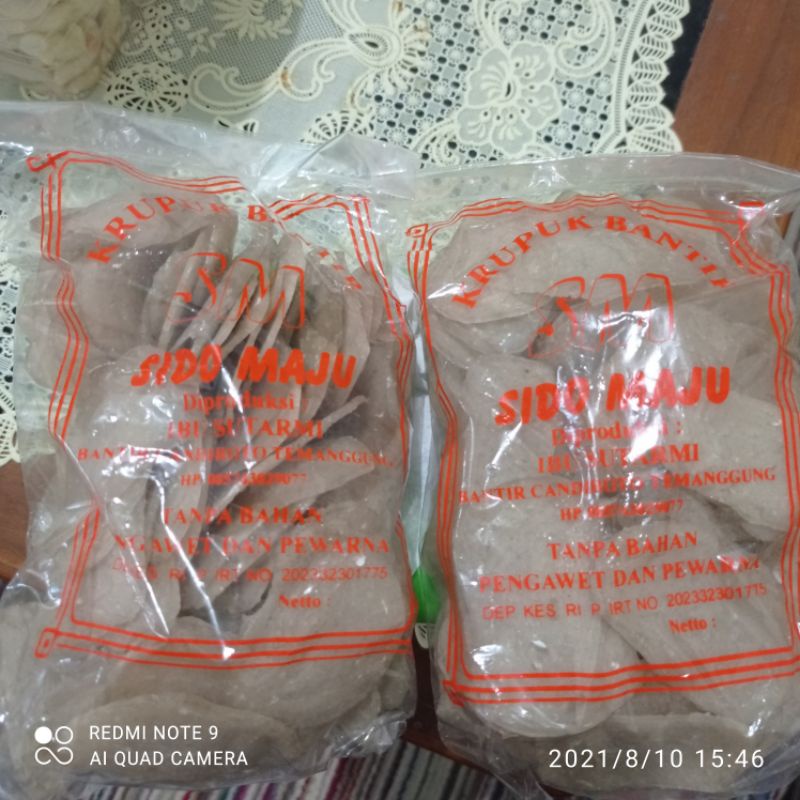 

Krupuk BANTIR khas Temanggung