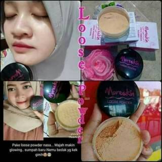 Moreskin Loose Powder Ivory Moreskin Bedak Tabur Nasa Original Shopee Indonesia