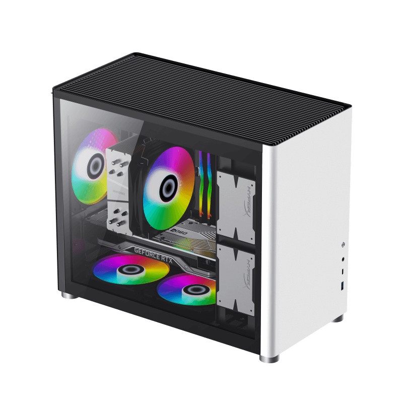 Casing GameMax Spark M-ATX Desktop Gaming Computer Case