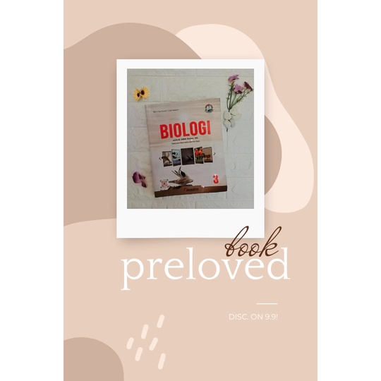 BIOLOGI PENERBIT QUADRA KELAS 12/3 SMA FULL COLOUR PRELOVED