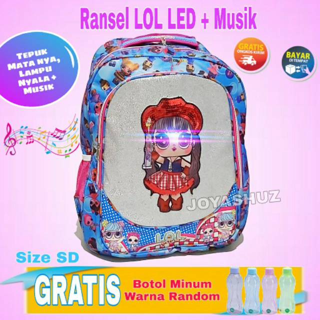 Ransel Anak Sekolah / Tas Sekolah Anak Perempuan / Tas Ransel LOL / Tas Anak Perempuan / Joyashuz