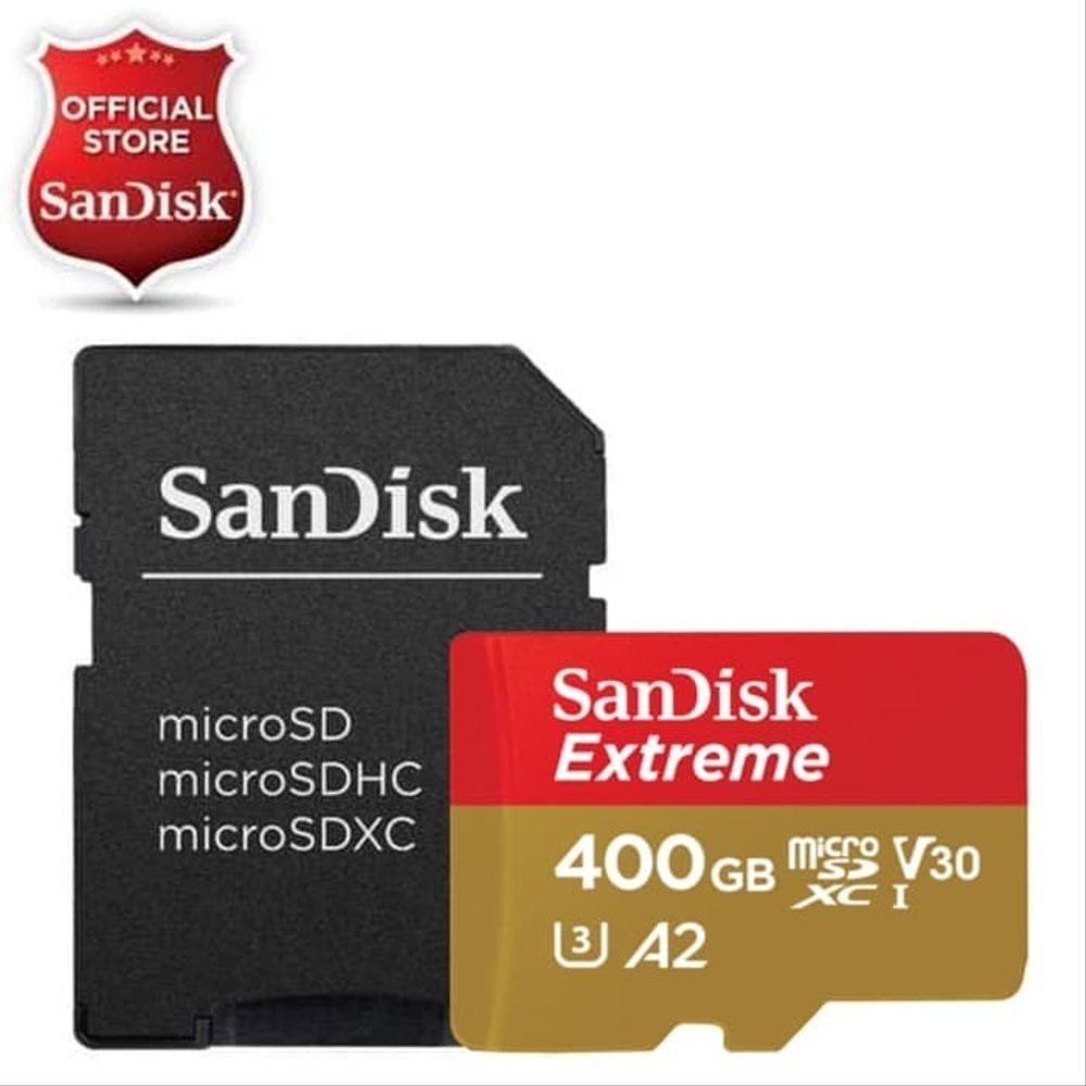 Memory Card Micro sd 400Gb CL10 170Mbps Extreme Pro V2 Original Garansi LIFE TIME