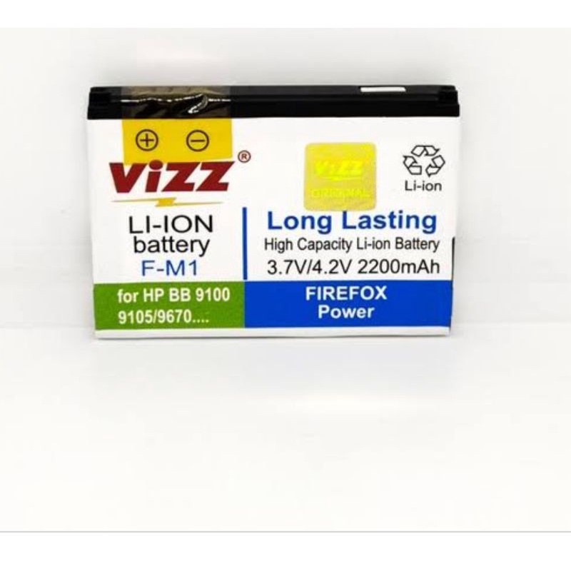 Baterai Original Vizz Double Power FM1