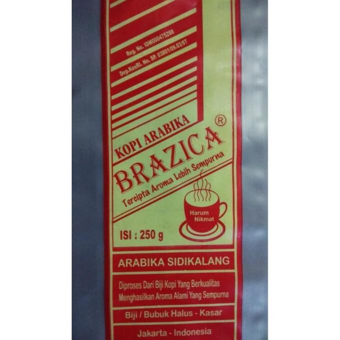 

Lucu Kopi Bubuk Arabika Sidikalang 250 Gram Merek Brazica " Super Quality " - Bubuk Halus