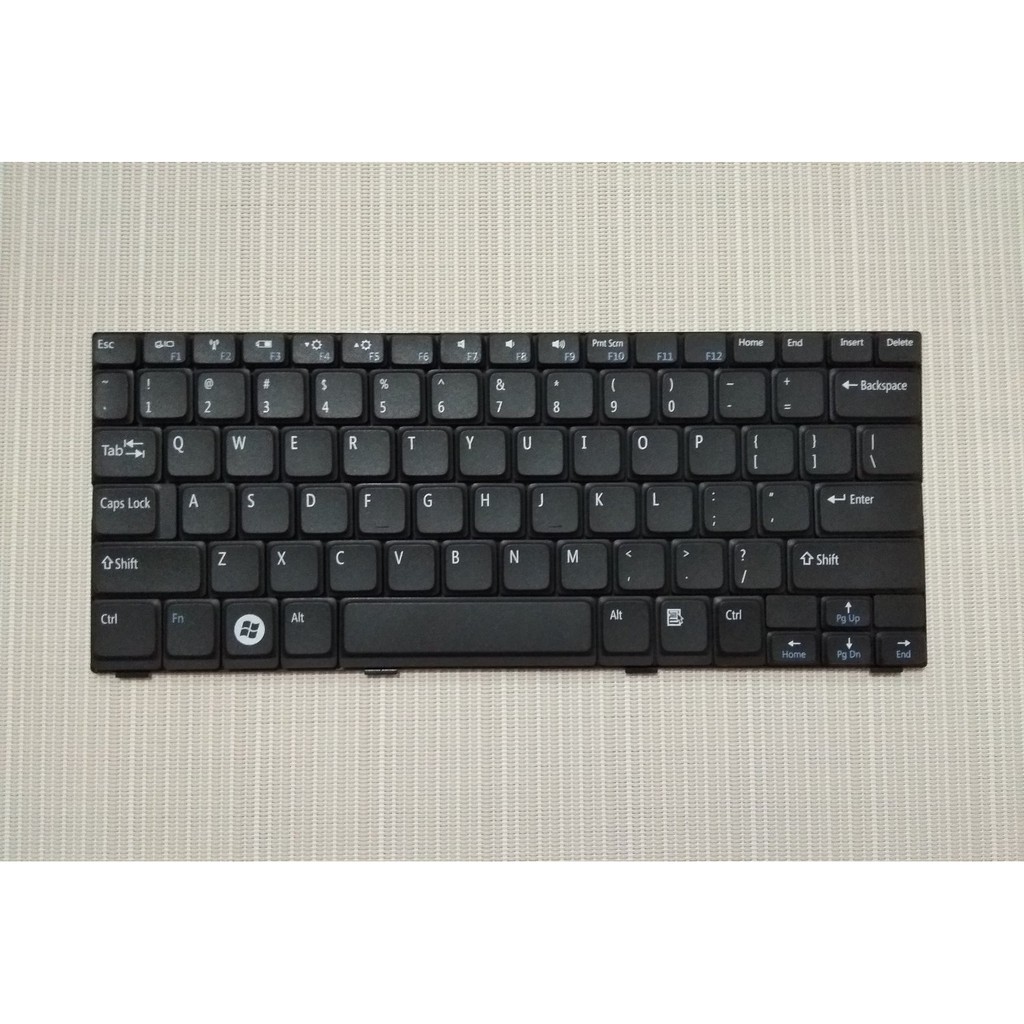 Keyboard Laptop Dell Mini 1012 1018 Hitam/Black