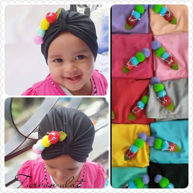 Turban anak ulil / baby / bayi / kids / kupluk / topi