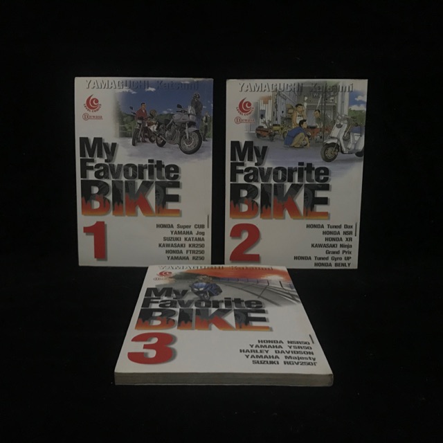 Jual Komik My Favorite Bike Katsumi Yamaguchi 1 3 Tamat Shopee Indonesia