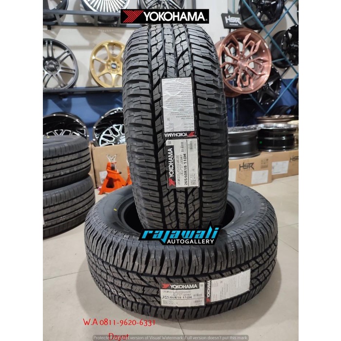 Ban Allnewpajero/Fortuner Yokohama Geolandar A/T-G015 110H 265/60 R18