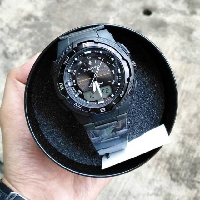 Jam tangan pria digitec rantai casual original