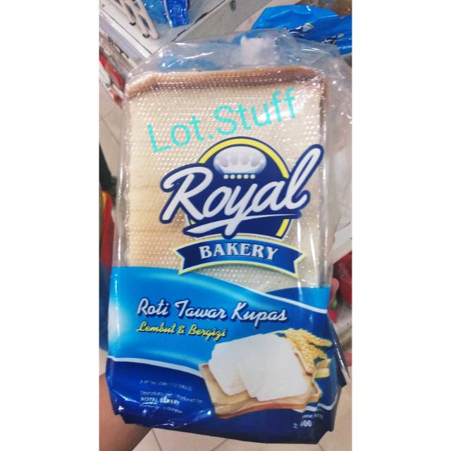 Roti Tawar Kupas/Putih Royal Bakery Lembut & Bergizi Khas Pontianak