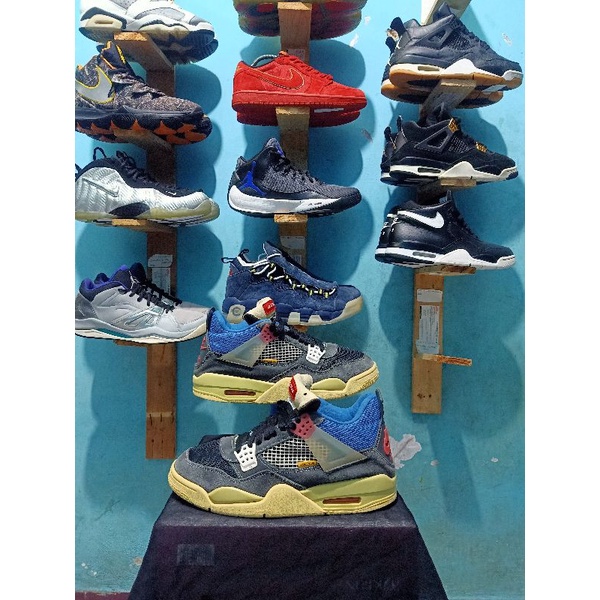 jordan retro 4 union off noire