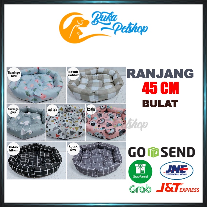 TEMPAT TIDUR HEWAN RANJANG KUCING KASUR ANJING 45CM