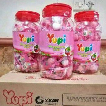 

YUPI TOPLES STRAWBERRY KISS 300gr