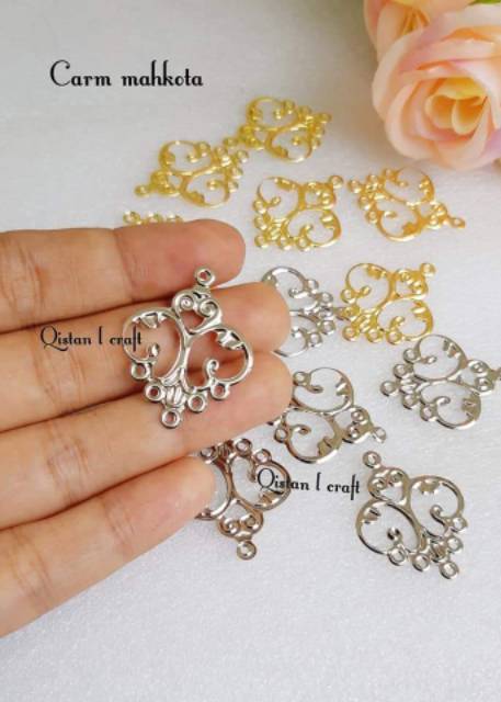 Carm/kerangka anting/juntai 12pcs