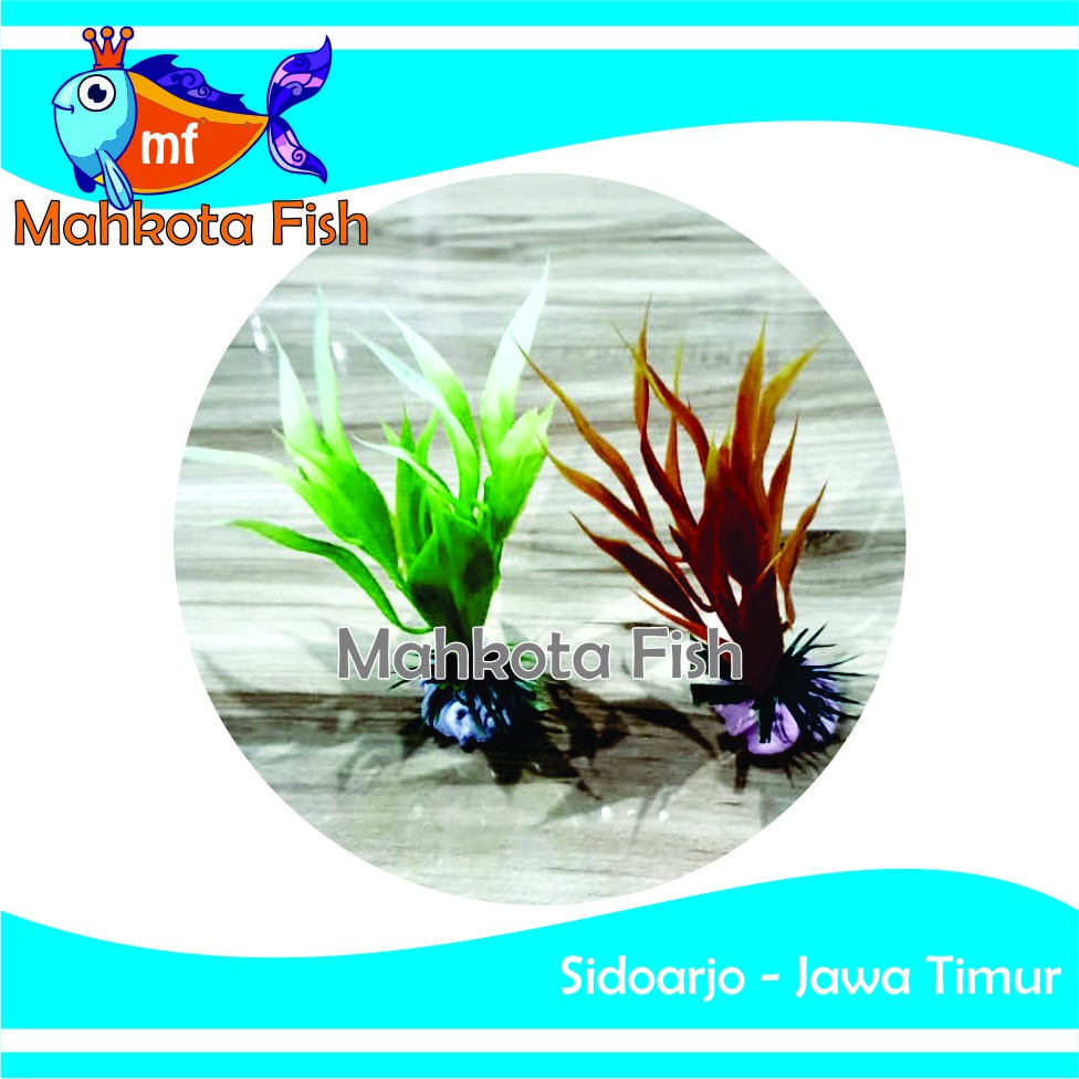 Hiasan Aquarium RUMPUT LAUT | Bunga Plastik Aquarium | Bunga Hiasan Aquarium | Tanaman Hias