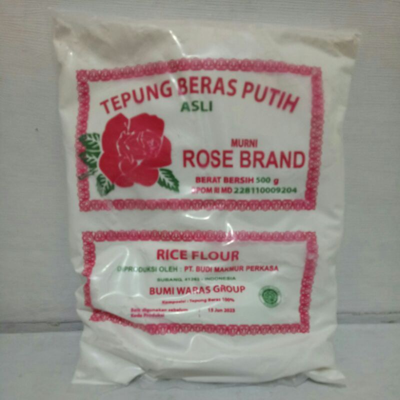 

Tepung Beras Rose Brand 500gr