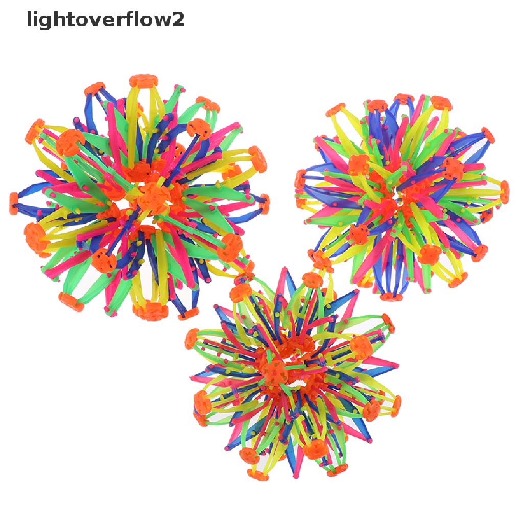 (lightoverflow2) Mainan Bola Lempar Elastis Untuk Bayi