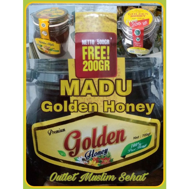 

Madu Asli Golden Honey 700gr