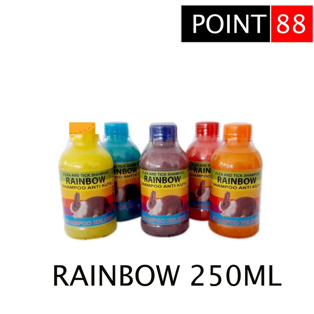 Shampoo RAINBOW 250ml Untuk Kelinci