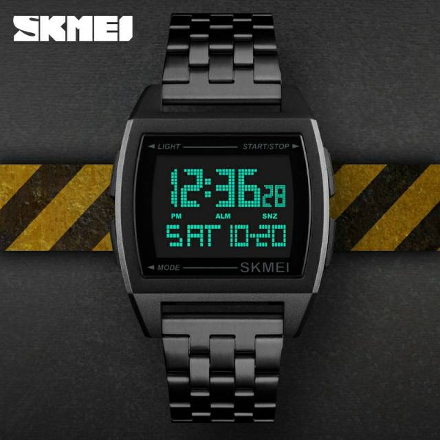 Jam Tangan Pria / SKMEI DG 1368 Men / Jam Tangan Digital LED Original / SKMEI