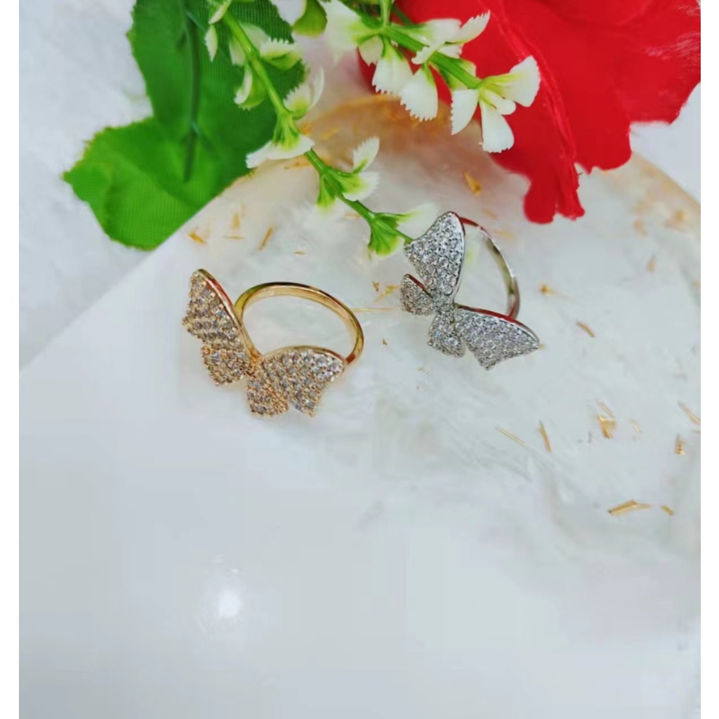 Cincin Xuping Permata Lapis Emas Perhiasan Fashion F11-14