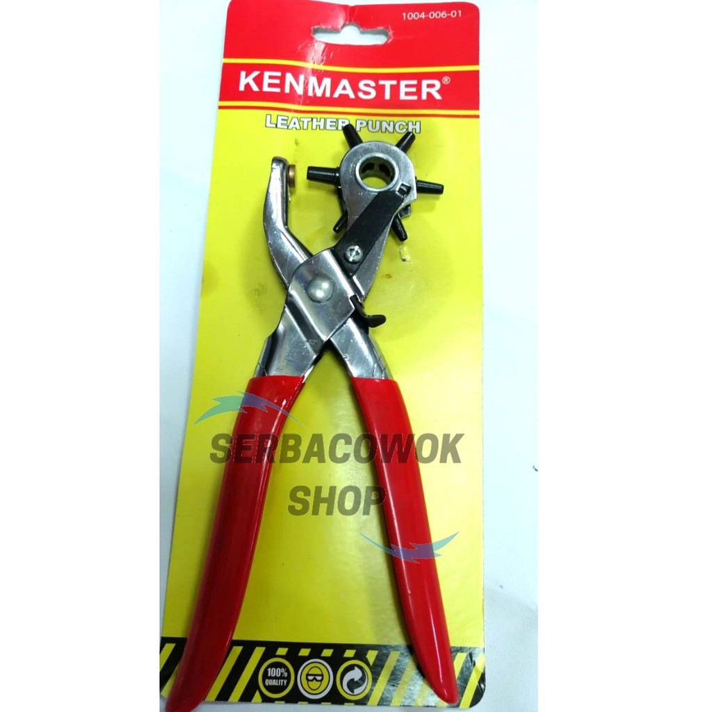 Termurah Alat Pembolong Gesper Tali Pinggang Kenmaster Leather Hole Punch Tools Hq Berkualitas