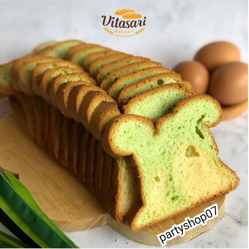 Cake Bread Vitasari Bakery - Bolu Pandan - kue bolu vitasari - Oleh-oleh Bandung Murah