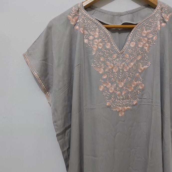 Ready-Dong Daster Gamis Bordir Khas Tasik 2