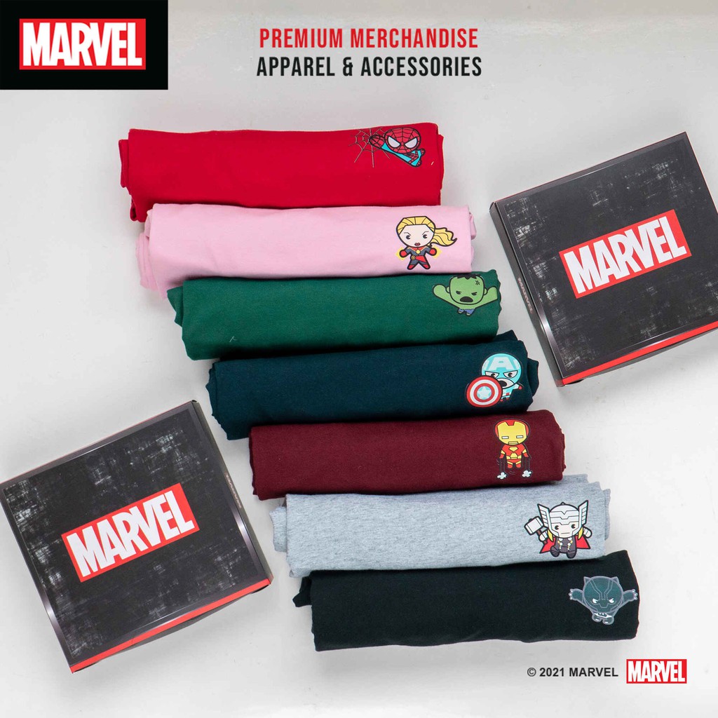 Kaos Polos Marvel SPIDER MAN Mini Series Premium Cotton Merah