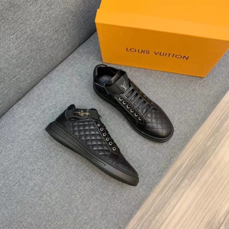 sepatu pria sneaker lv mirror quality lou is vuitton