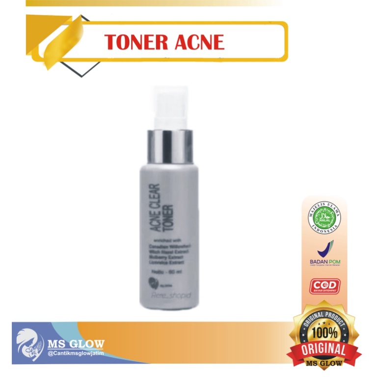 TONER ACNE MS GLOW/ MS GLOW TONER ACNE