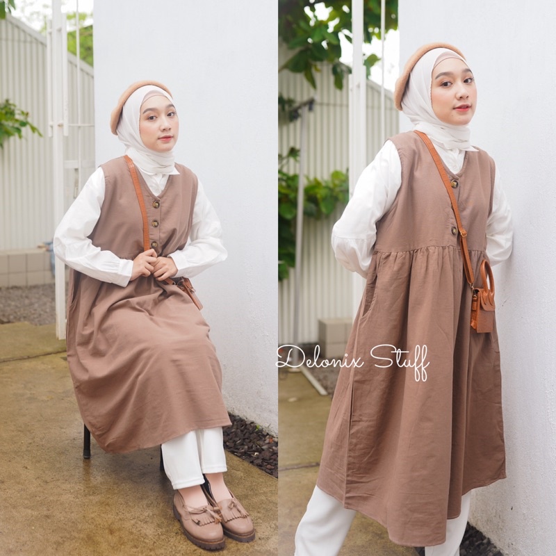 Caleen overall tunik