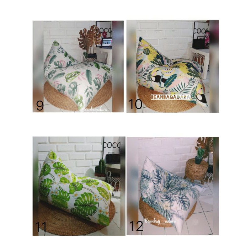 Bean Bag triangle TERMURAH size L siap pakai