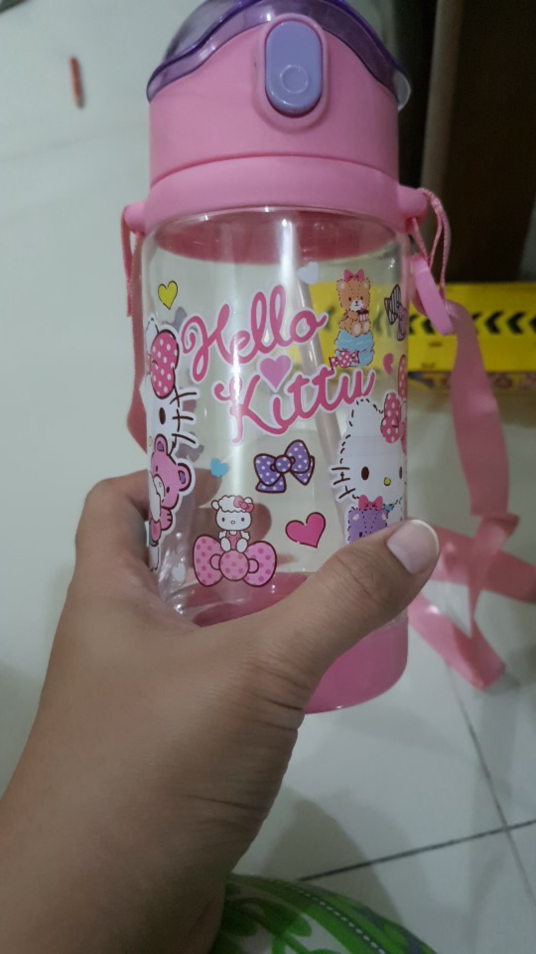 Botol Minum Anak Karakter Mobil Tayo Little Bus Little Pony 500ml Tempat Minum Bekal Sekolah Hadiah