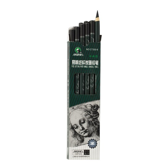 Maries Paper Wrapped Charcoal Pencil - Soft / Super Soft / Neutral