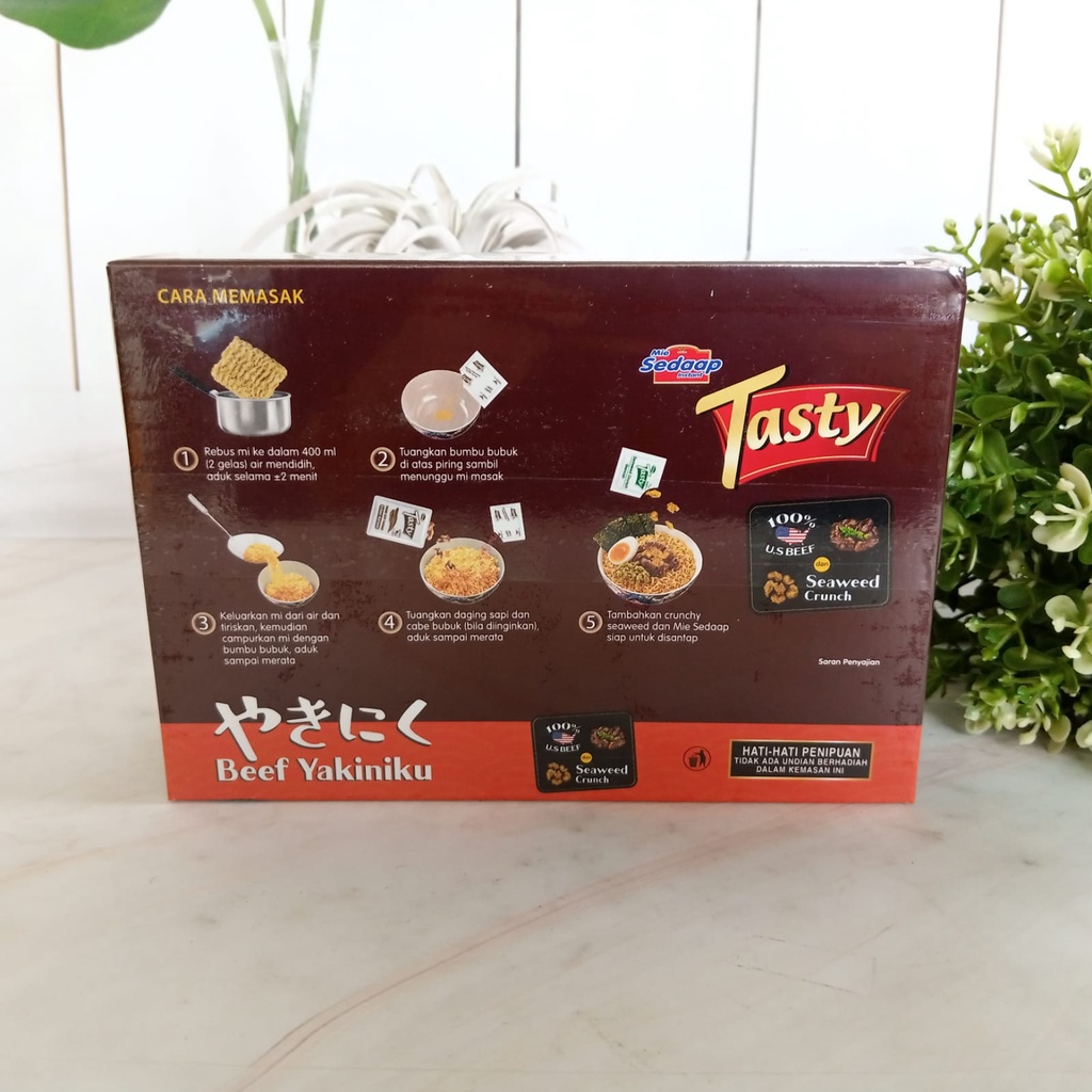 Mie Sedaap Tasty Beef  Yakiniku 115gr