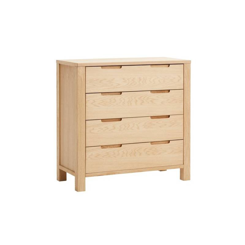 

JYSK Lemari Laci Chest Drawer Sejs 4 Wide 90X40X90CM WotanOTAN