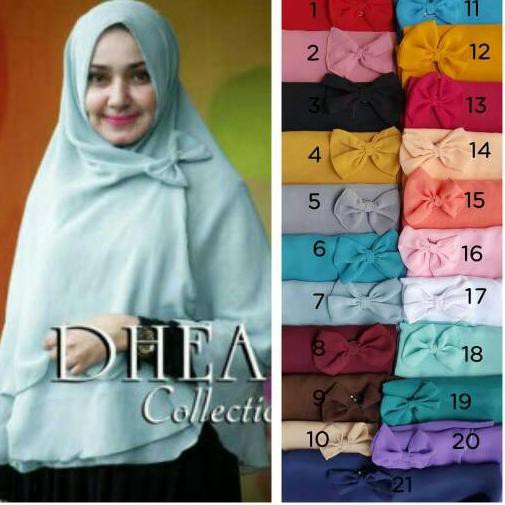 vcs865   Jilbab Instan Khimar Dhea