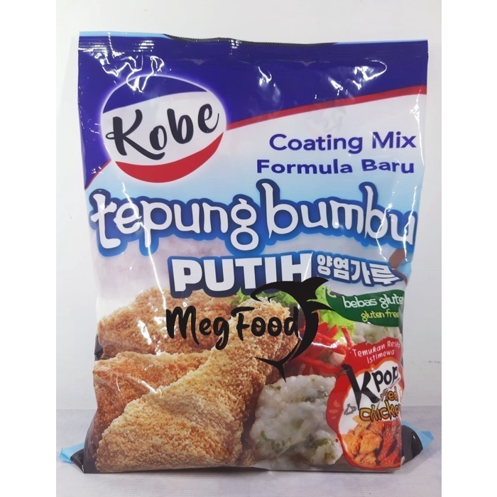 

Kobe Tepung Bumbu Putih 850gr - Tepung Kobe