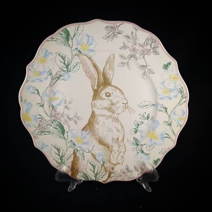 PIRING MAKAN/ HIAS SANGO MOTIF RABBIT LAND