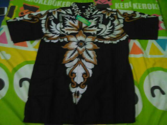 Atasan Batik Dolby Dolbi Dobby Doby Tenun Sutra Tulis Halus Katun Atbm Baron ,sarombit Atasan