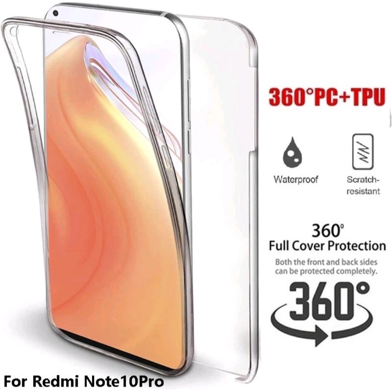 Preloved Case xiaomi Redmi Note 10 10s Pro Max 9T Note10 10Pro Note10Pro Upgrade Double Clear Phone
