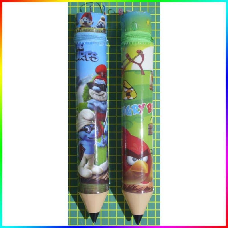 

tempat pensil ritsleting retsleting resleting seleretan zipper kartun