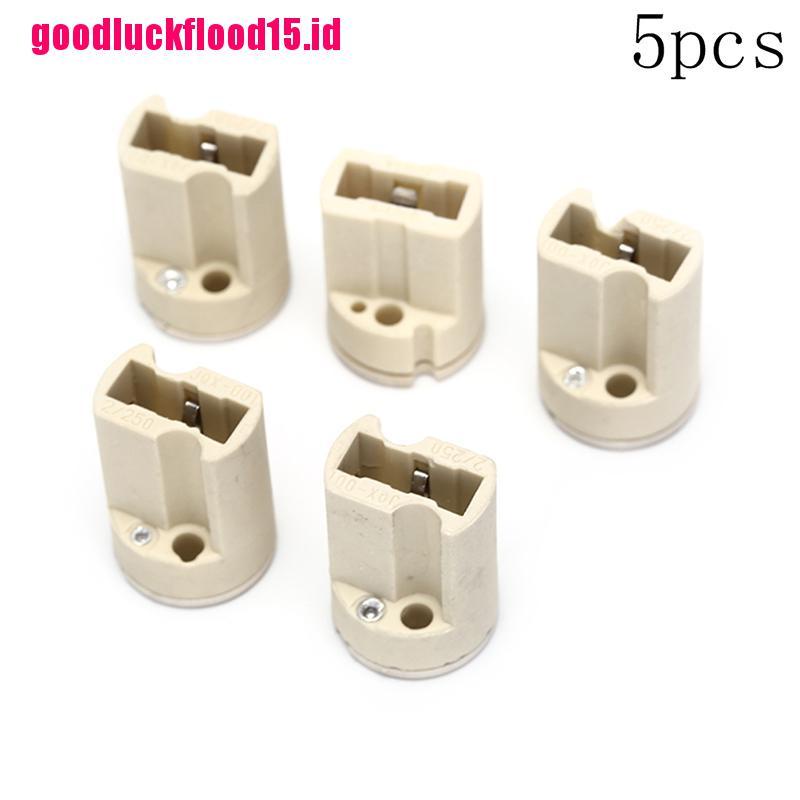 (LUCKID) 5pcs / lot Fitting Konverter Lampu G9