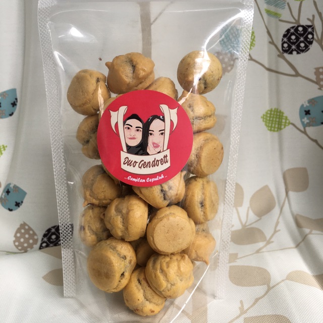 

Soes kering coklat