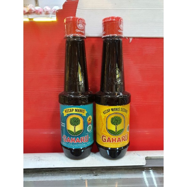 

Kecap Manis GAHARU kemasan botol 275ml
